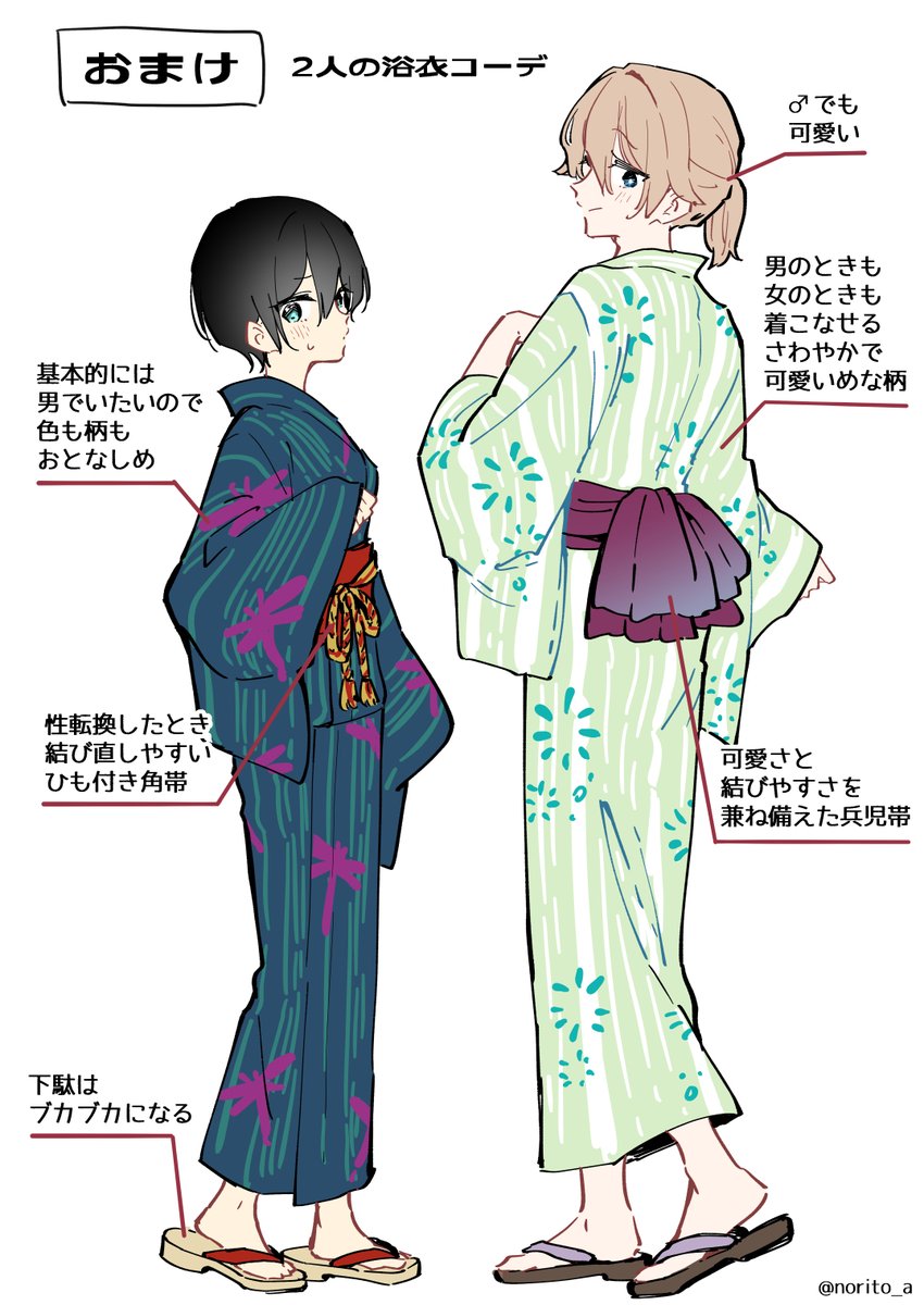 男にも女にもなるカップルの夏祭り(2/2)再 