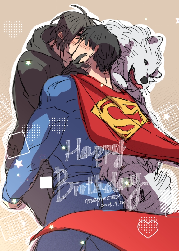maple50821's tweet image. #Superbat
Happy birthday @setox8 🥰🥳🥳🥳🎂🎂🎂🎂
Thank you for always creating such beautiful Superbat art. Whenever I feel tired, seeing your Clark and Battinson makes me truly happy.🥰☺️