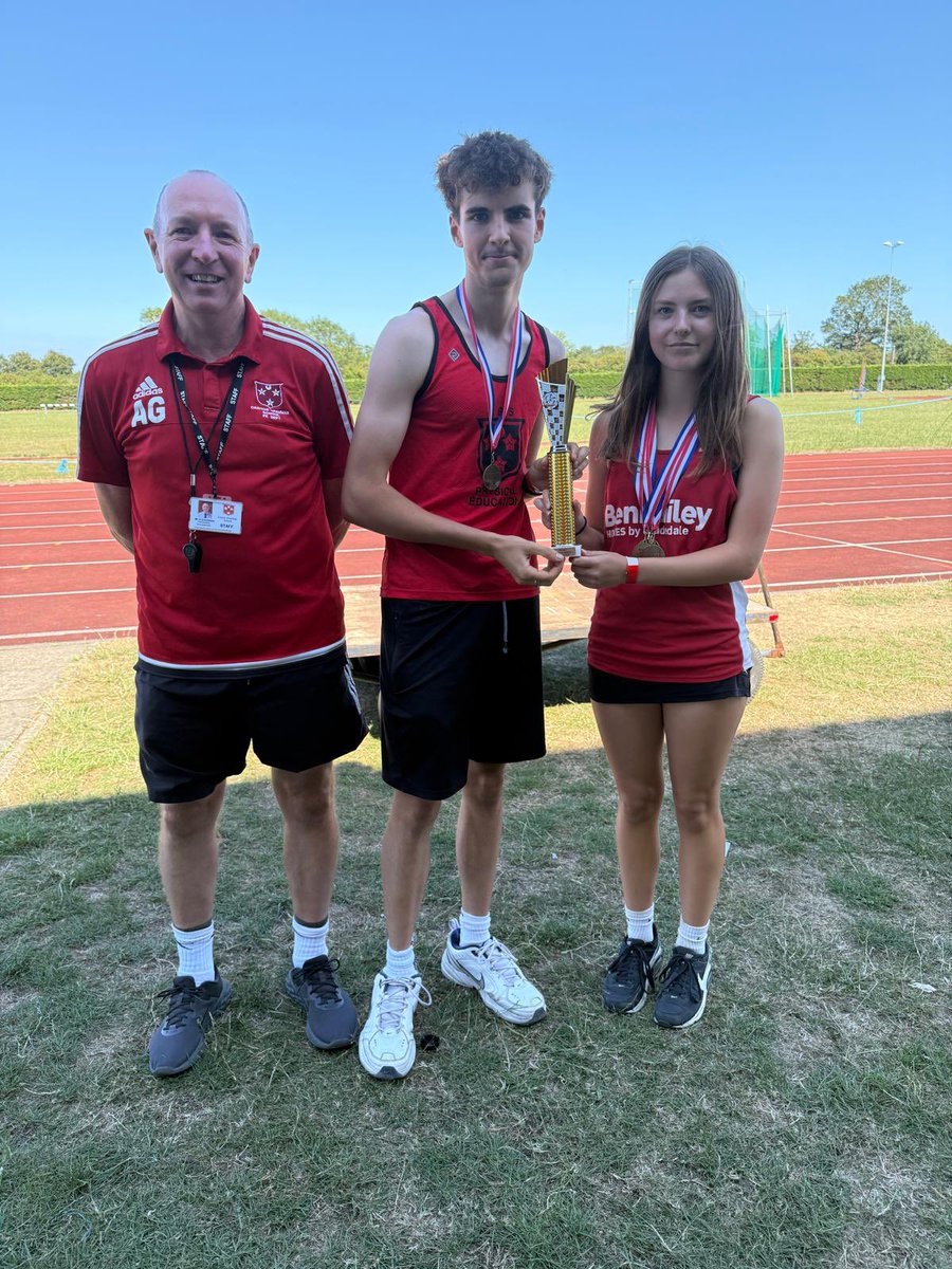 And finally a massive well done to team CGS who were overall winners at the Superzone athletics competition, retaining our title again 🥇👏