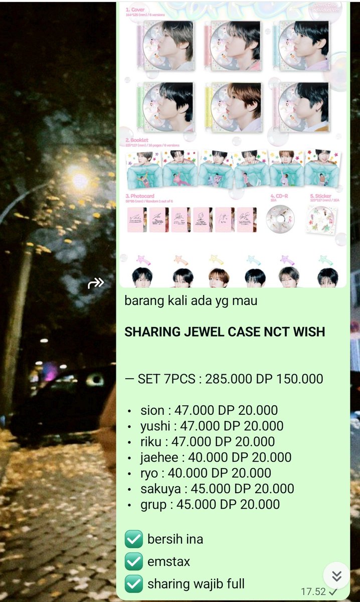 arnaagirls's tweet photo. Masih ada yang nyari ga guys? #nctwish #jewelcase #Album https://t.co/9e1XKYeQIp