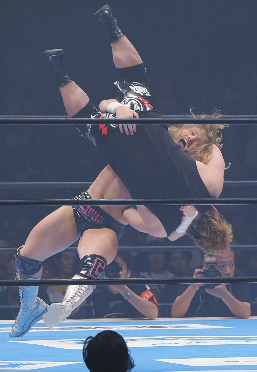 sh202479's tweet image. 6/15 新日本プロレス DOMINION 
大阪城ホール
#njpw
#njDOMINION 

コナーズさんのパワースラム