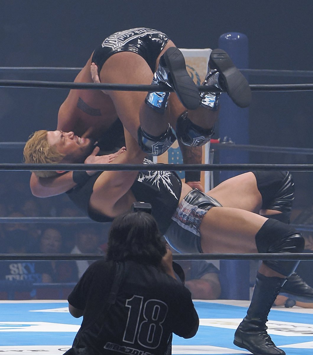 sh202479's tweet image. 6/15 新日本プロレス DOMINION 
大阪城ホール
#njpw
#njDOMINION 

さなやんのマジックスクリュー