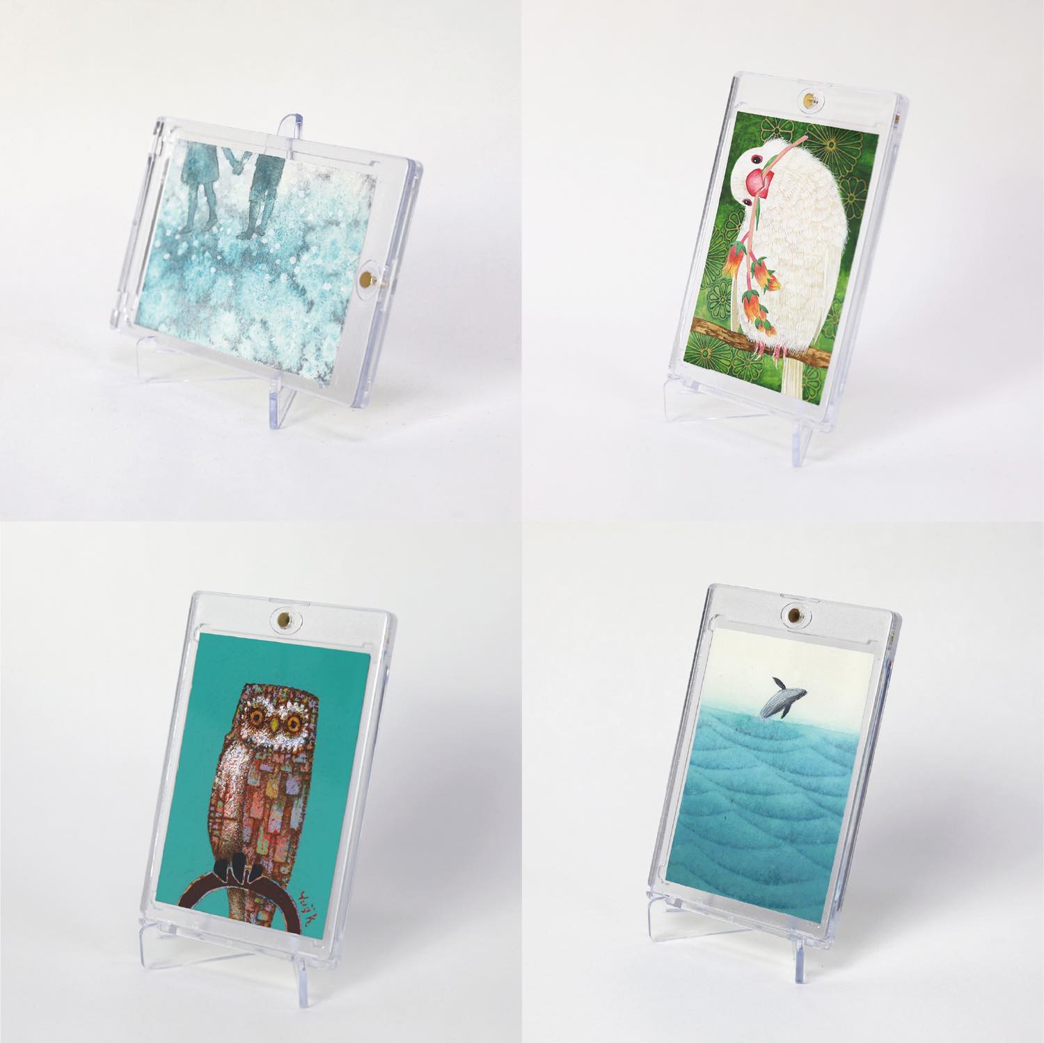 【美品・未使用品】大西敦子 「心が弾むような」油彩・アクリル3号 🔸大西節子 個展🔸 ー君の声が聴こえるー いよいよ始まります