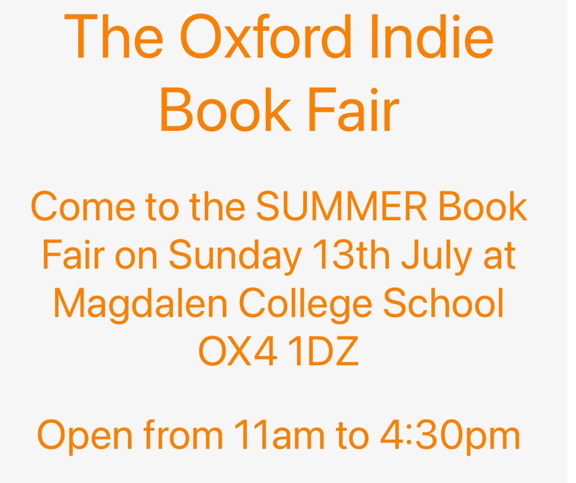 ThisisDouch's tweet image. I’ll be at the @OxIndieBookFair Sunday 13th July selling copies of my funny children’s picture book - CHEESE! 🧀
Come along and grab a copy before they melt.
oxfordindiebookfair.co.uk