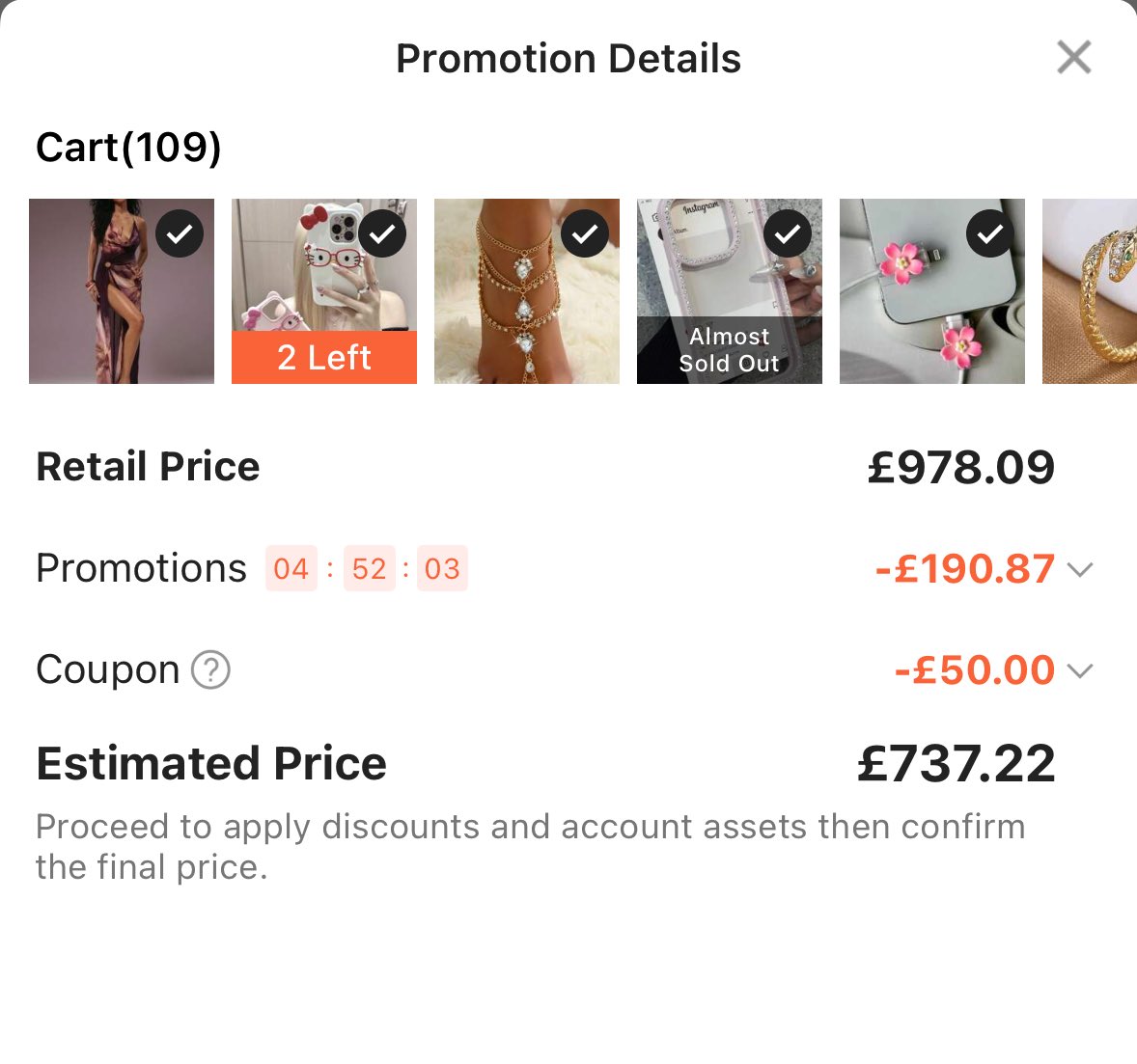 MistressGDivine's tweet photo. Cart total was £978… now it’s £737. Still not paying it myself tho. Who’s going to step up and clear it for Me? Which lil piggy wanna step up 😆 I’m just a girl🥺

 #DommeThings #TreatMeRight #BuyItForMe https://t.co/rd7kPM55uF