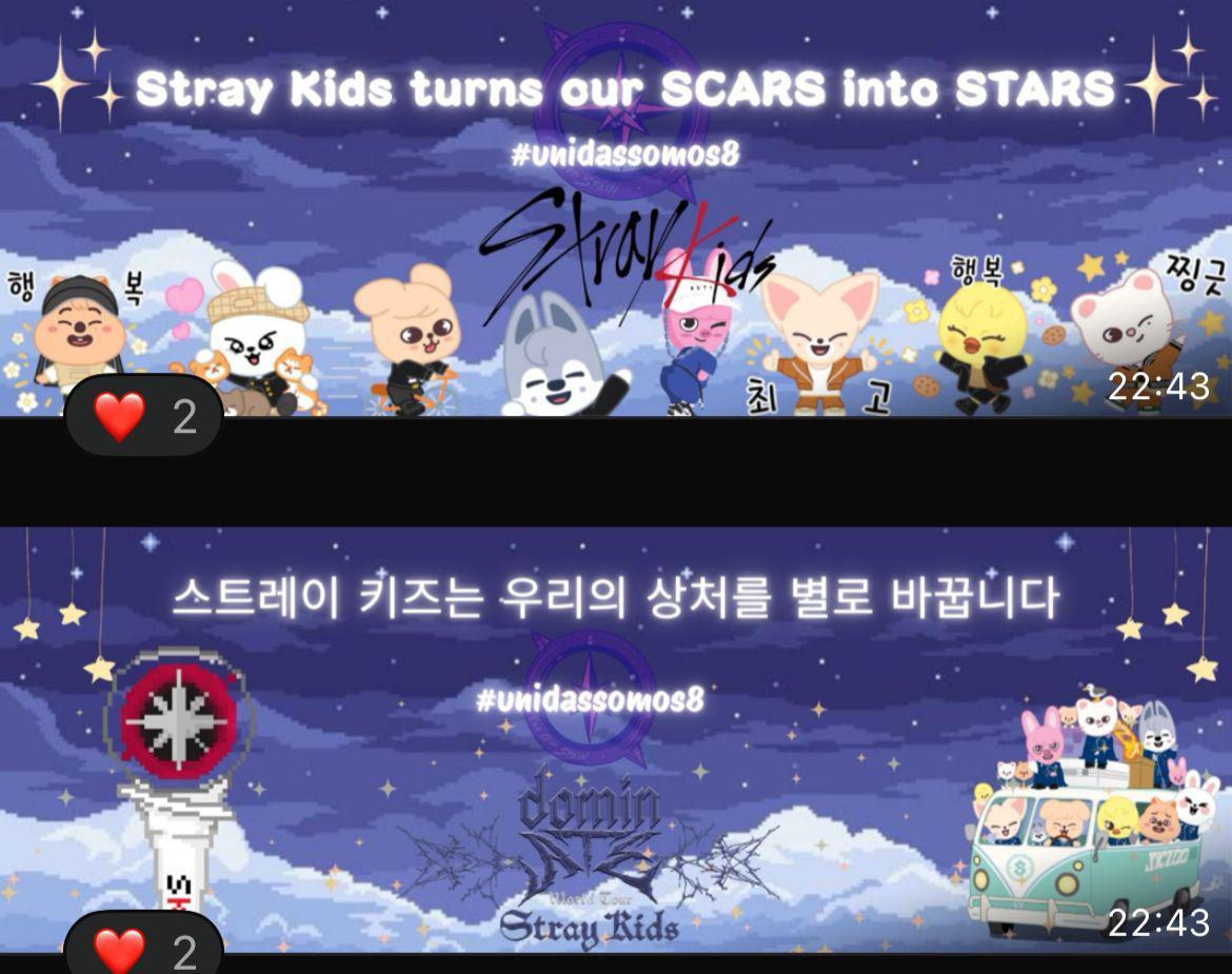 bueno pues ahora que ha salido que sí es el banner del #unidassomos8 y después de que vinieran todas en masa a comentarme que borrara el tweet que puse, vengo a decir que me parece una vergüenza y que este banner NO representa a las stays del concierto, ojalá no se levante