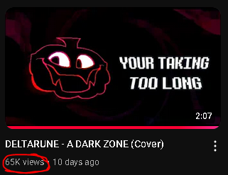 FazzyFazPants's tweet image. I'm so glad I moved to youtube, holy shmoly!
Thank you all so much for the love, more DR music very soon!! #DELTARUNE