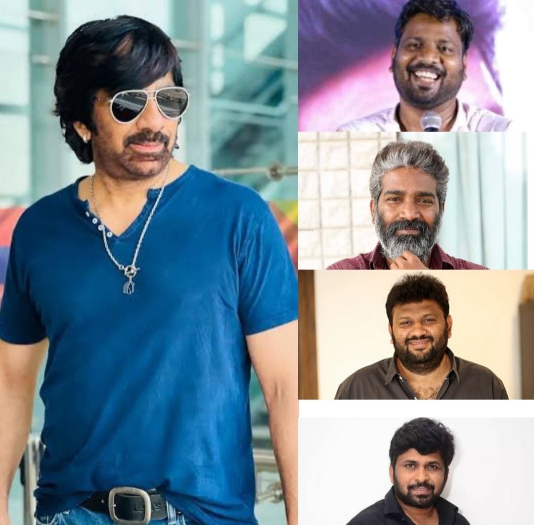 #RaviTeja on going and Next 👇

BhanuBogavarapu - #MassJathara (RTR) 

Kishore Tirumala - Shooting Going On
Kalyan Shankar - Confirmed
Shiva Nirvana - On discussion

#RT76 #RT77 #RT78