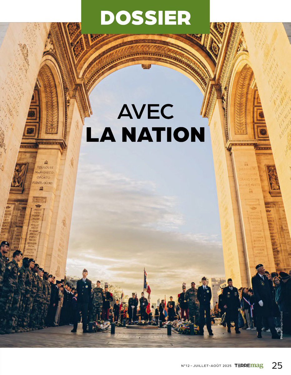 CEMAT_FR's tweet image. L’@armeedeterre avec la Nation, au coeur du nouveau numéro de Terre Magazine.
Le lien qui unit la France et son armée de Terre dépasse de loin le seul cadre de la défense.
Il s’incarne au quotidien dans les territoires, dans chaque échange de nos soldats avec les français.…