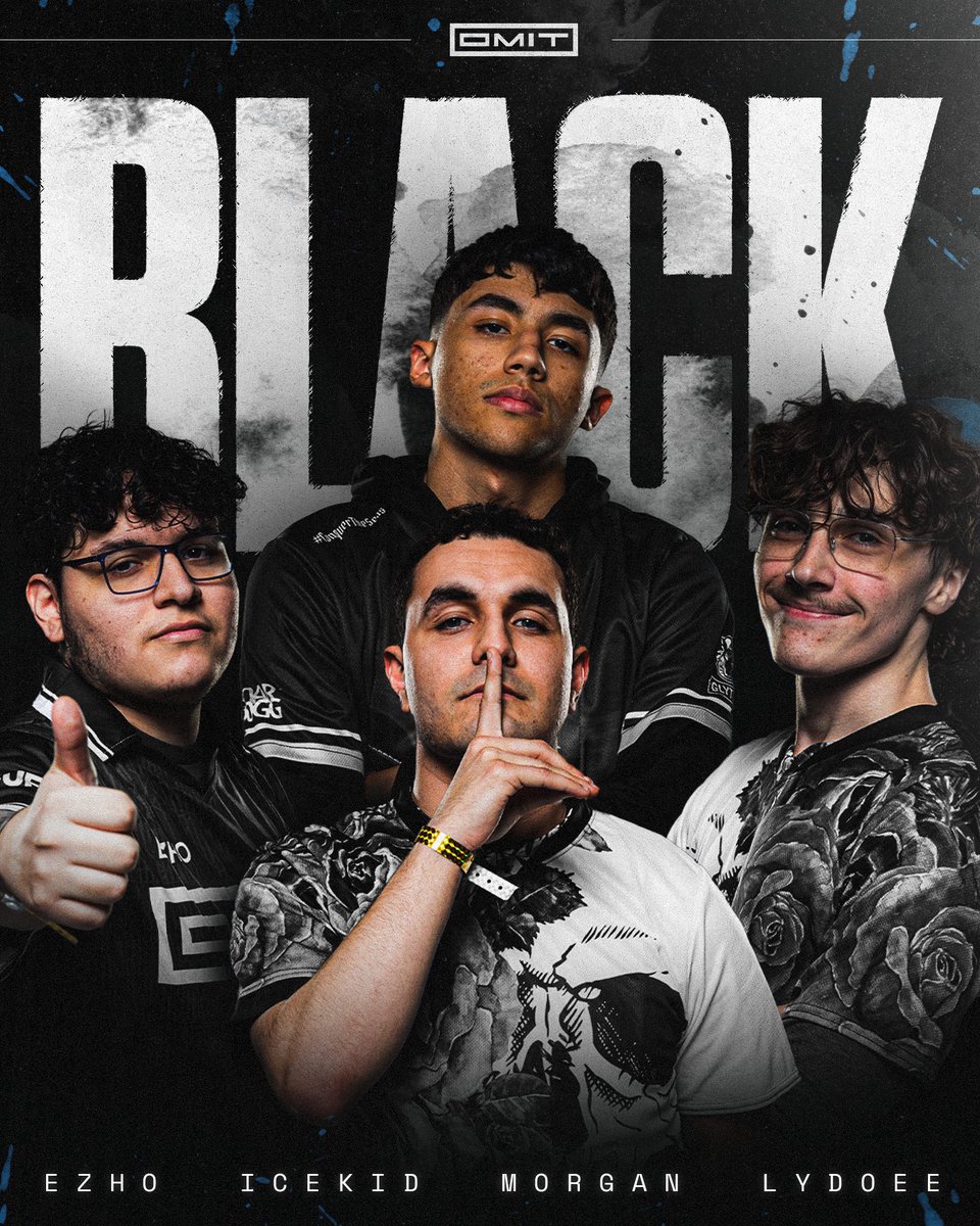 OMiTHalo's tweet image. Emerging talent, the OMiT way.
Welcome OMiT Black for HCS SLC ♠️