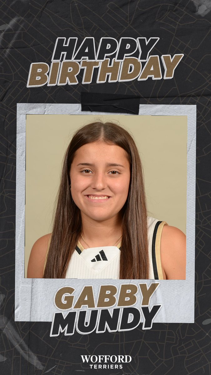 Join us in wishing a very happy birthday to incoming freshman Gabby Mundy! 🥳 🎂 Enjoy your day, Gabby!