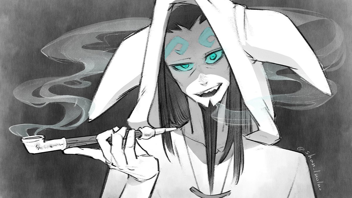 shan_luoluo's tweet image. Smoking doodle again
I really love this 🥺
and Yugo coughing from the smoke 🥹💞
#wakfu #wakfuqilby #wakfuyugo