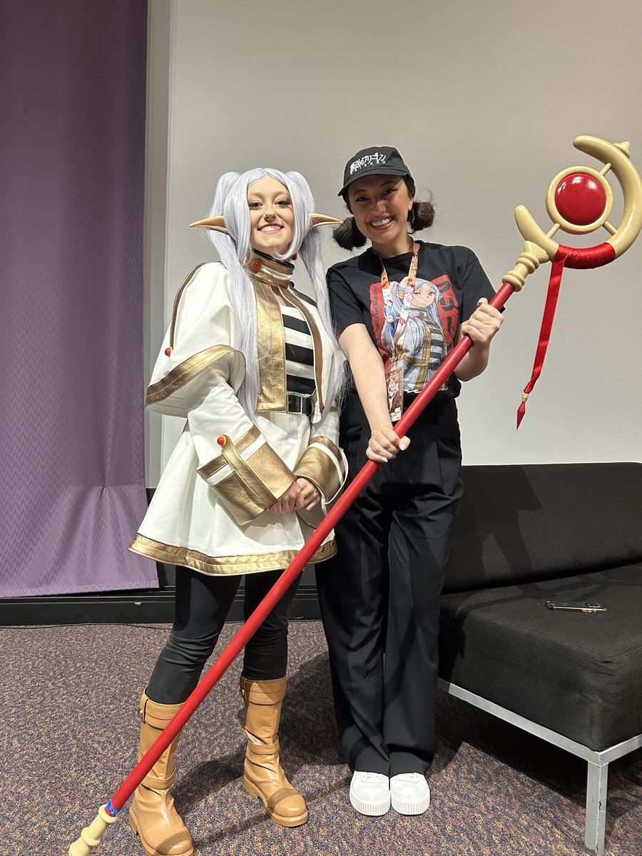 ✨🌙 Ai-Kon 🌙✨ (@aikonwinnipeg) on Twitter photo Accompany Frieren on her journey and make your way down to the Presentation Theatre for <a href="/mall0rie/">Mallorie Rodak, English VA #Frieren</a>'s panel that's all about Frieren! Grab your spot now to hear all of the insider details on one of the coolest animes of the last five years! Accompany Frieren on her journey and make your way down to the Presentation Theatre for <a href="/mall0rie/">Mallorie Rodak, English VA #Frieren</a>'s panel that's all about Frieren! Grab your spot now to hear all of the insider details on one of the coolest animes of the last five years!