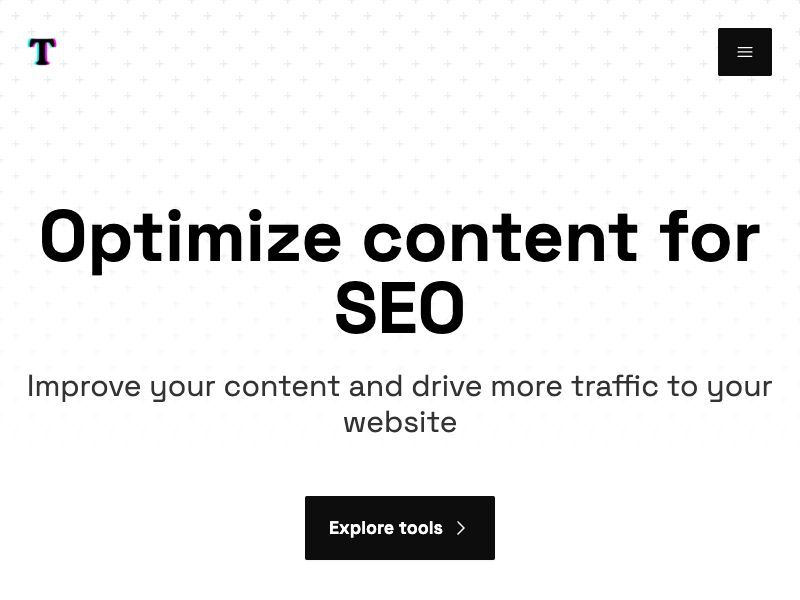 AwesomeIndieBot's tweet image. TypingSEO: Content optimization tools for SEO

 #SEO #Writing #DataManipulation