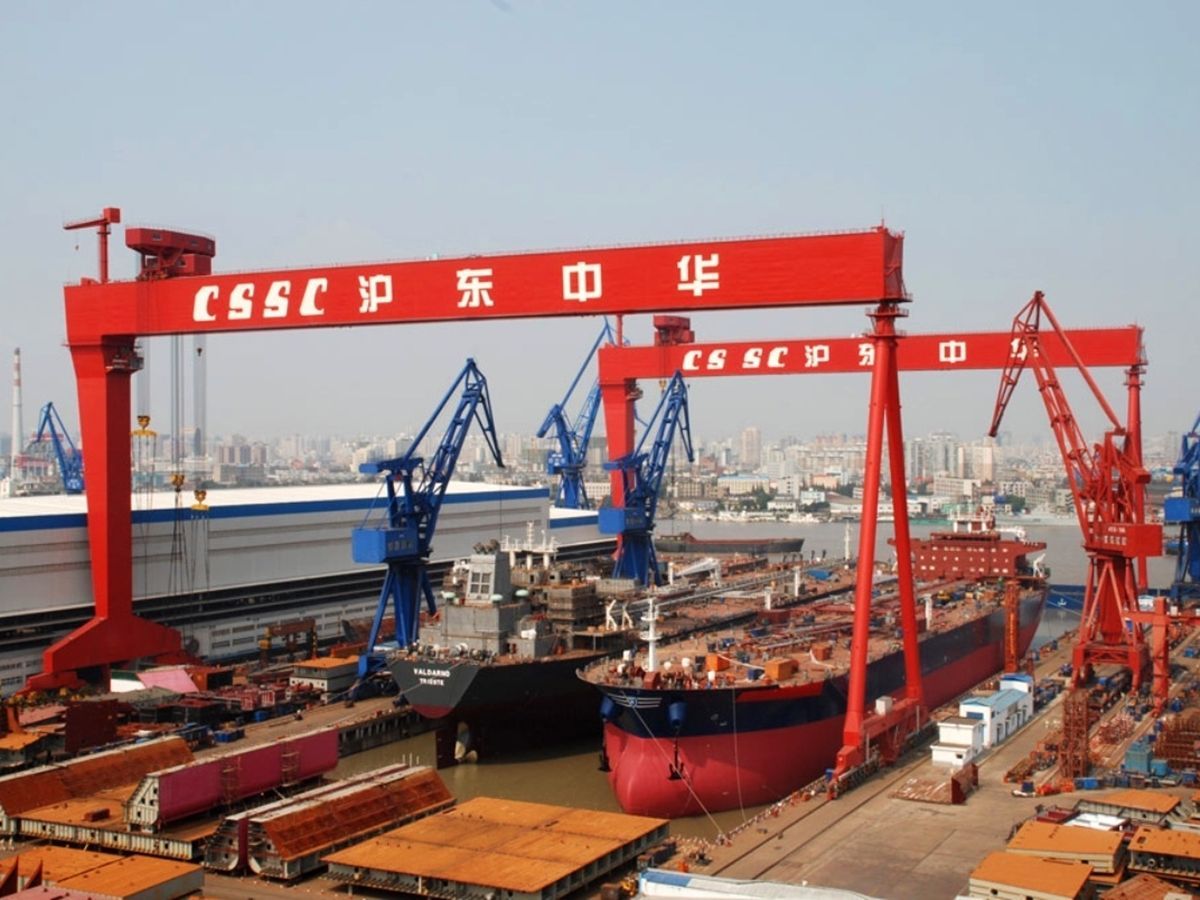 mundomaritimo's tweet image. China conforma al mayor constructor naval del mundo por activos, ingresos y órdenes #MundoMaritimo buff.ly/sjidHXk