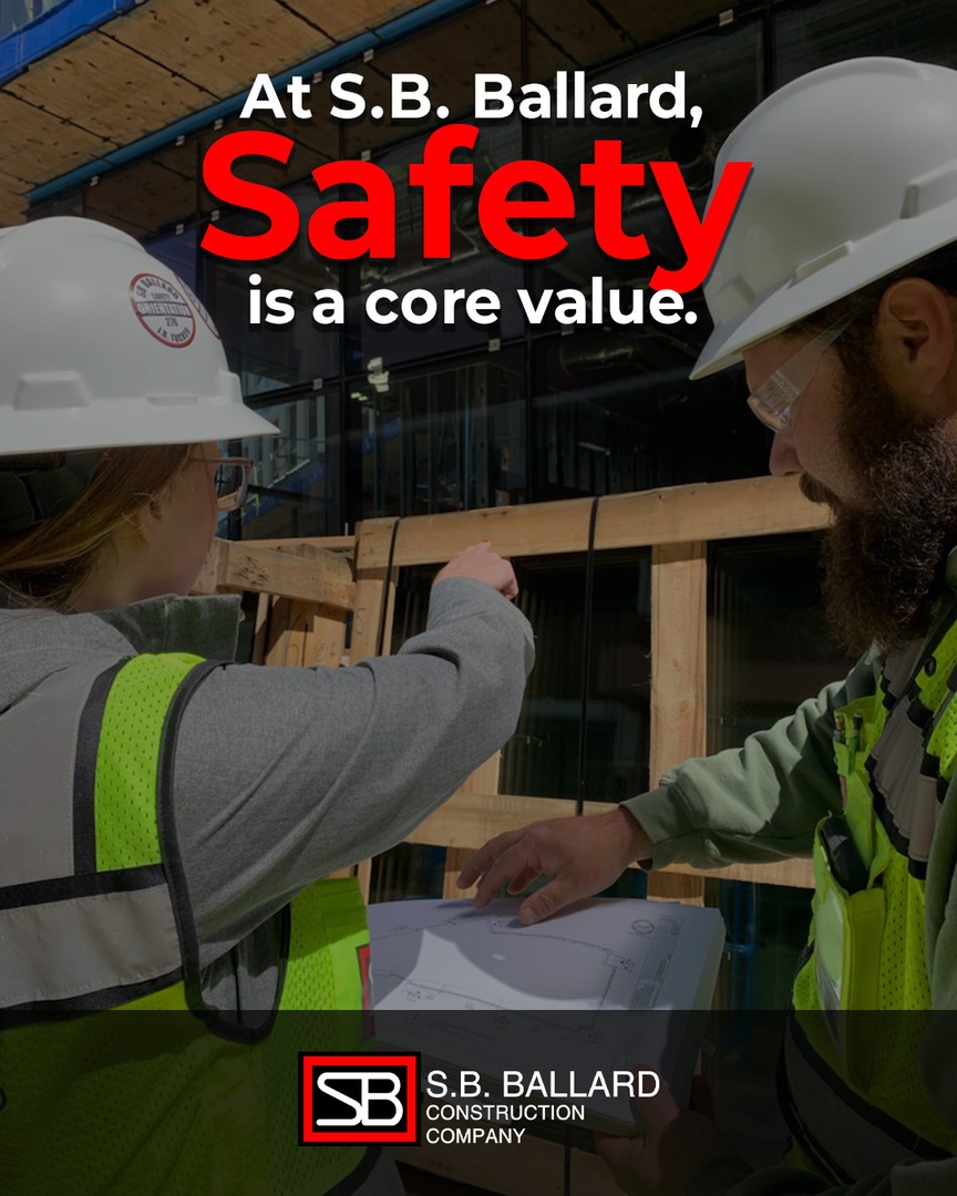 With the Tidewater heatwave in full force, crew safety is top priority at S.B. Ballard Construction. From UPF sleeves to shade carts, we’re taking smart steps to beat the heat and protect our teams on site.

#UVSafetyMonth #ConstructionSafety #SBBCC #SafetyFirst #HeatwaveSafety