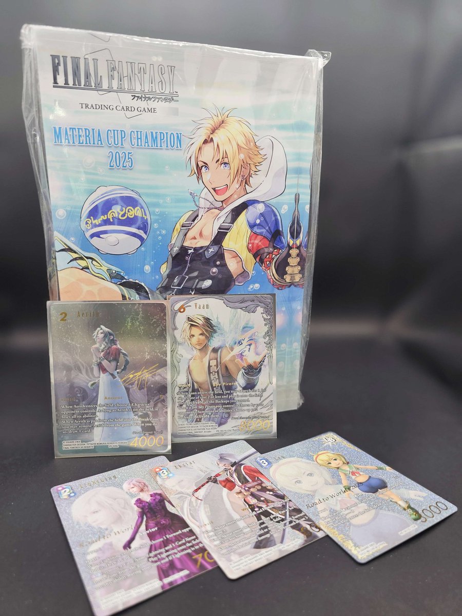 FFTCG_NA's tweet image. It's time for the sixth FFTCG Materia Cup of the season to begin over at 401 Games in Vaughan, Ontario, Canada!
Players are battling it out for 4 spots at this year's North America Championship!
Watch live:
youtube.com/@401games