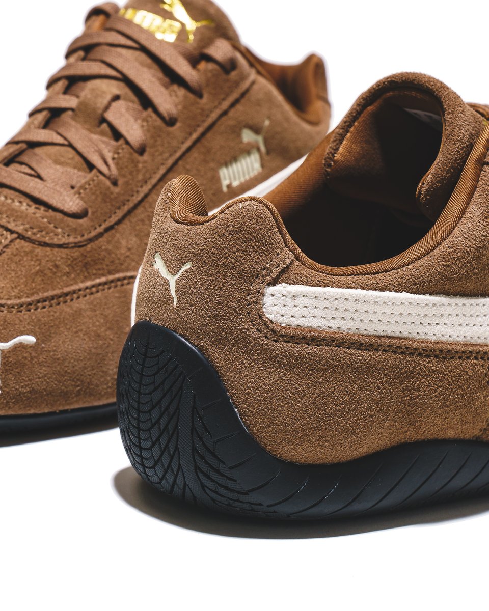 solestop's tweet photo. The Puma Speedcat OG "Haute Coffee/Frosted Ivory" channels motorsport heritage with rich coffee-brown suede and timeless street-ready style.
Puma Speedcat OG "Haute Coffee/Frosted Ivory" is now available on https://t.co/sIQghev3md.
#Solestop #Puma #SpeedCatOG https://t.co/KQeicfi3nE