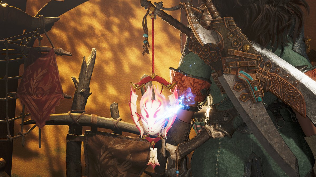 monsterhunter's tweet image. In case you missed it, the latest Challenge Quest is live now, pitting you against Mizutsune in the Wounded Hollow!
Up to three themed pendants are up for grabs, based on your highest ranking (A, B or C) when the quest period ends.
Pendants will be distributed at a later date.