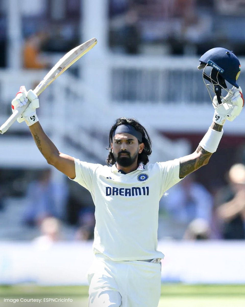🔟th 💯 in Tests, 2⃣nd at Lord's 🌟

A KL-assic knock by Rahul 👏👑

#GMRSports #GMRGroup #ENGvIND