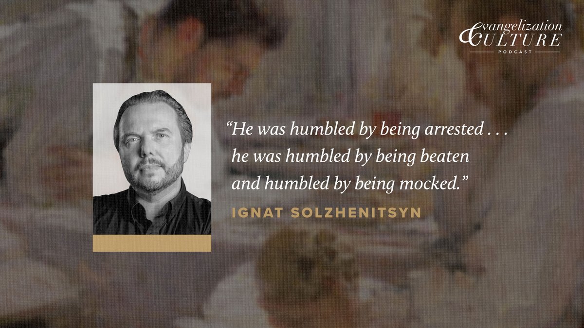 Nobel Prize winner Aleksandr Solzhenitsyn experienced the cruelty of Joseph Stalin’s forced labor camps firsthand. 

Ignat Solzhenitsyn shares his father’s story in the most recent episode of the Evangelization &amp; Culture Podcast: youtu.be/pWo9tAsuNio