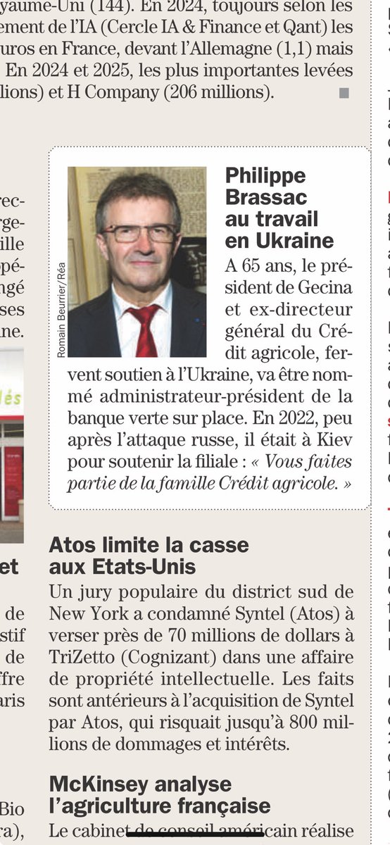 Un super mec , un super dirigeant. Félicitations ⁦<a href="/PhilippeBrassac/">Philippe Brassac</a>⁩