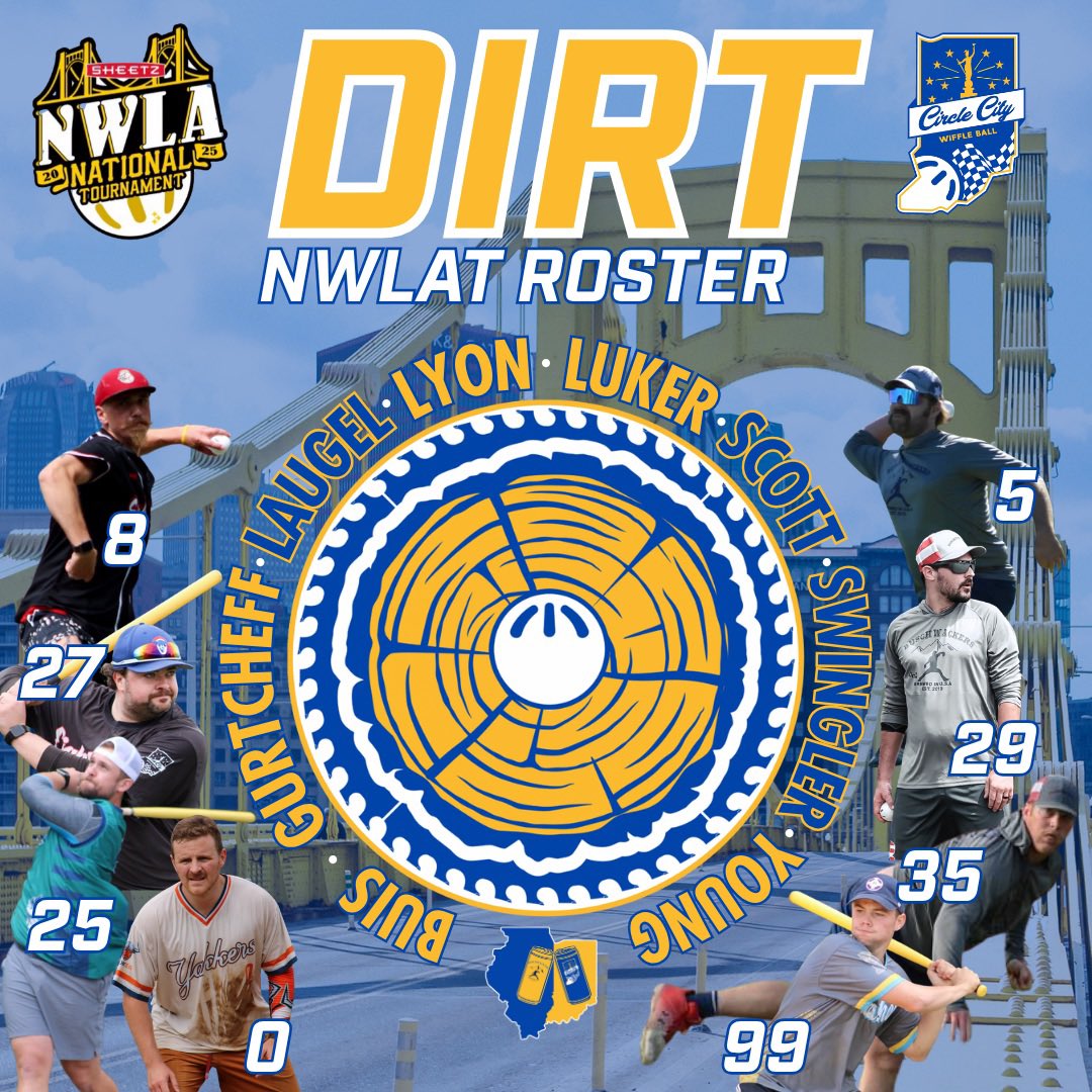 DIRTbags Wiffle (@indydirtbags) on Twitter photo 1️⃣ week til NWLAT gets a little DIRTy 1️⃣ week til NWLAT gets a little DIRTy