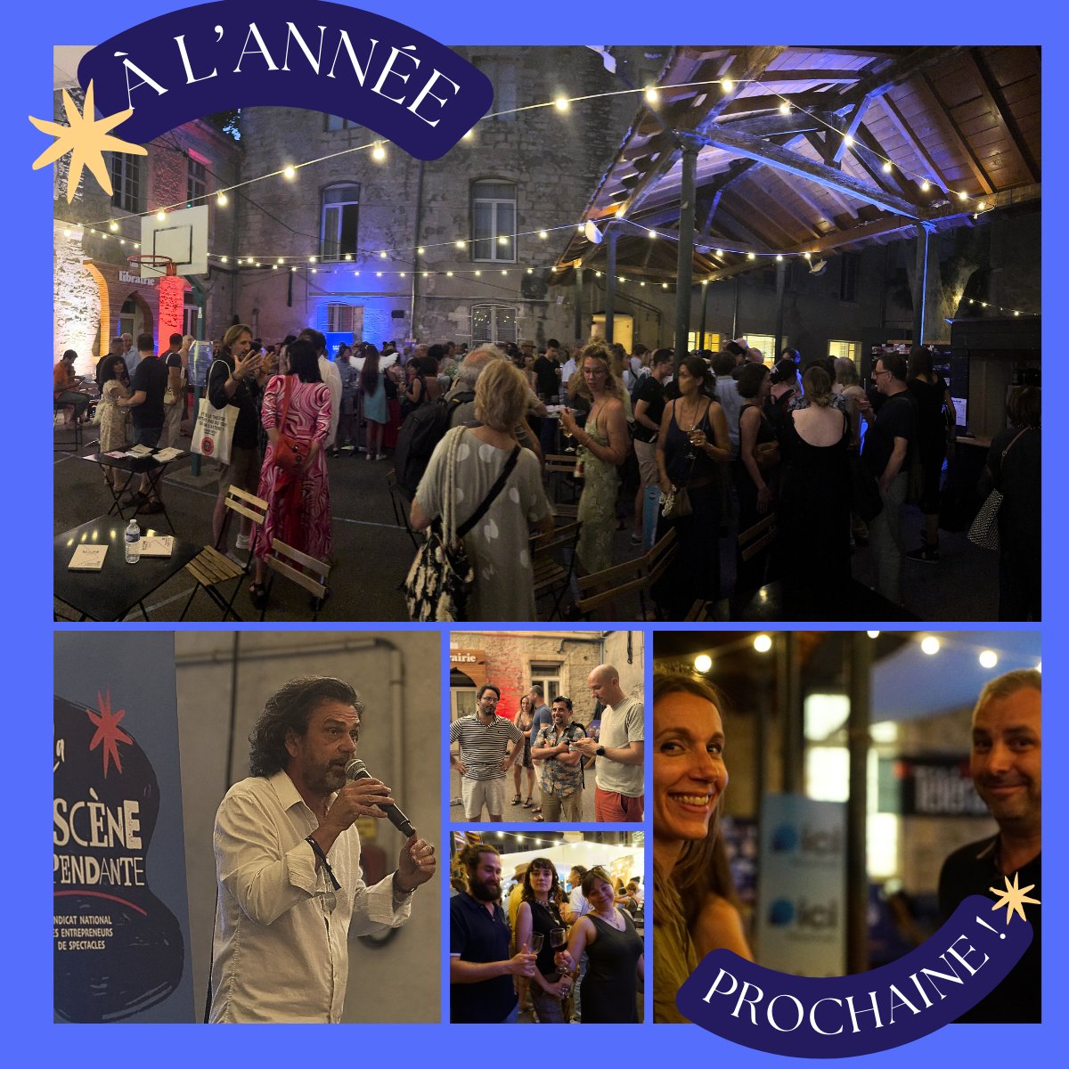 📸 Retour en images sur la soirée des #indépendants !
Hier soir, La Scène Indépendante a rassemblé au Village du #Off, à Avignon, celles et ceux qui font vivre l’indépendance culturelle &amp; la diversité artistique réunis dans un moment de cohésion et de partage.