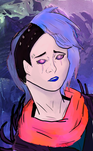 Hyrthametta's tweet photo. 2/13/25

Kalf, a dnd Kalshtar rogue for an Astral Sea campaign I played. She prefers Hailey.

#art #digitalart #oc #dnd #astralsea https://t.co/qOyL9IrEnn