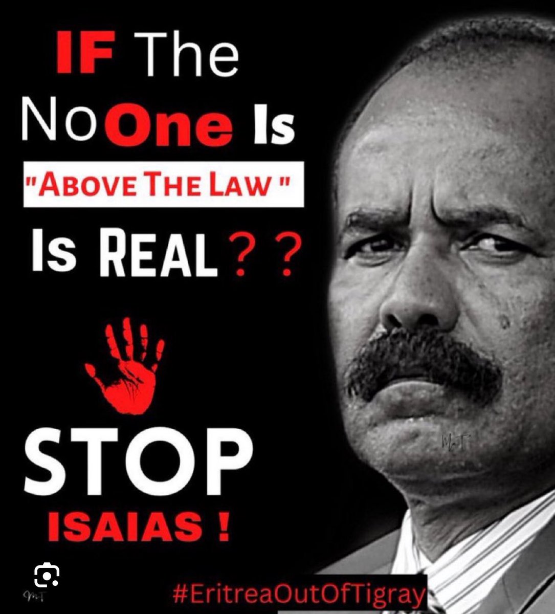 The North Korea of Africa.” An Eritrean constitution has been indefinitely suspended, no elections have been held, and independent media was shut down in the early 2000s, with journalists and critics detained without trial. #BlueRevolution
#TransnationalRepression 
#RegimeChange