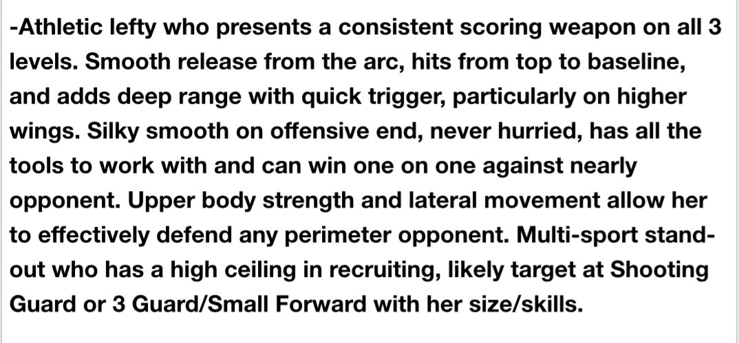 One of the most 🎯 write-ups on <a href="/AliCharbs/">Allison Charbonneau</a> I’ve seen. 

You get it <a href="/FiveStateHoops/">Chuck Thompson</a>! 

<a href="/WisconsinLakers/">Wisconsin Lakers</a>