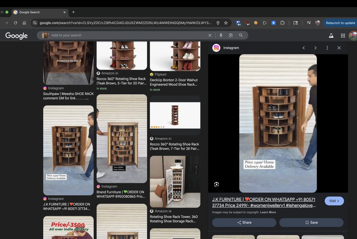 It seems like a massive furniture scam is taking place in India on social media Instagram handles

Accounts with 100K+ followers posting same videos and scamming people