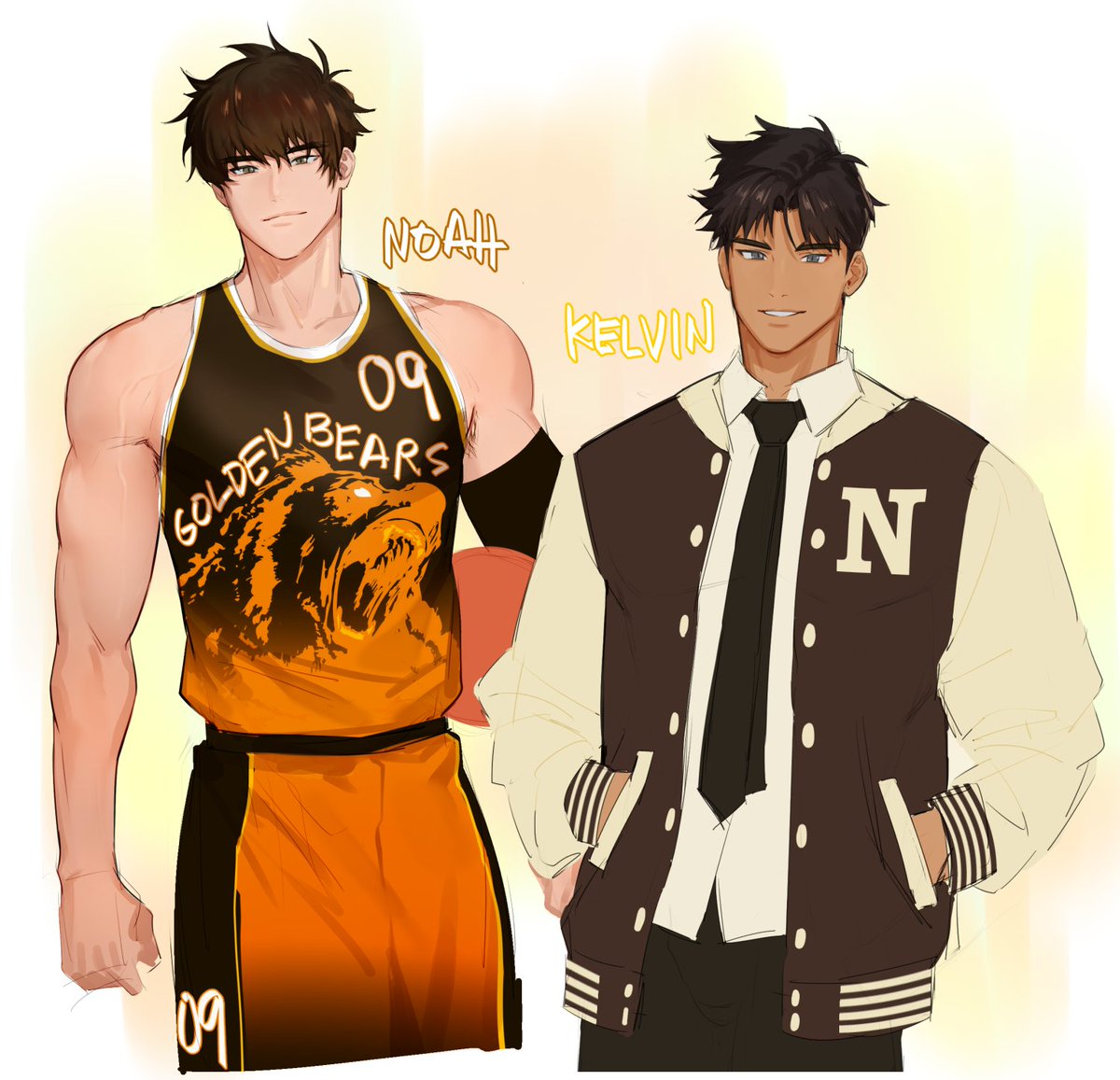 Noah and Kelvin from TSOU24C 
I miss them alreadyyyy😭🥺💛💛