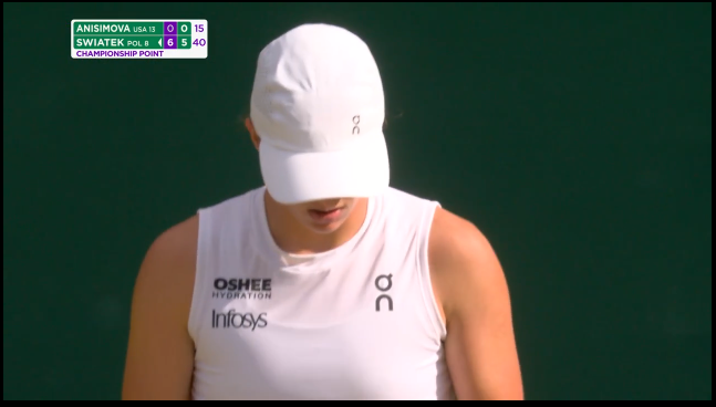 imkb9ol2's tweet image. Anisimova lost that... #Wimbledon