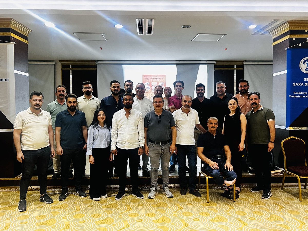 SES Temsilcilik Eğitimimizi tamamladık.
Katılım ve katkı sağlayan tüm arkadaşlara teşekkür ediyoruz.
<a href="/sesgenelmerkezi/">SES Genel Merkezi</a> <a href="/SilopiSes/">Ses Silopi</a> <a href="/sescizre/">sescizre sescizre</a> 
<a href="/m_s_akin/">Mehmet Sıddık Akın</a> <a href="/veysi_ulgen/">Veysi Ülgen</a>