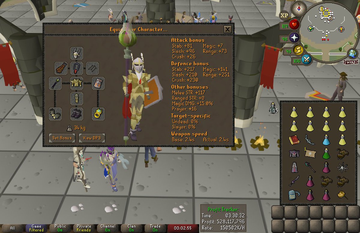 Skiddler's tweet image. HUGE progress on the billion dollar race today
4 max kills and 1 MASSIVE 200 miller
Back tomorrow morning for (hopefully) some more loot