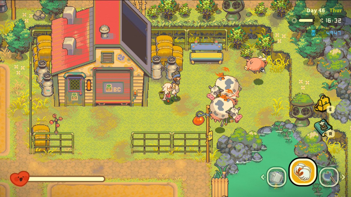 MahezaZi's tweet image. The visuals are absolutely beautiful in the Eastward Game.
#pixelart #eastward