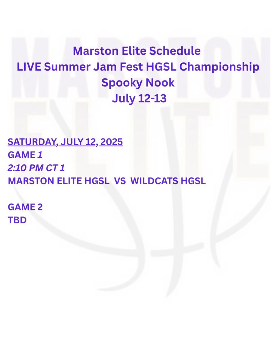 ZakBah42's tweet image. Game Schedule Spooky Nook July 12-13th
6’5 CG • Marston Elite 17u Purple • #42 • Zakariah Bah