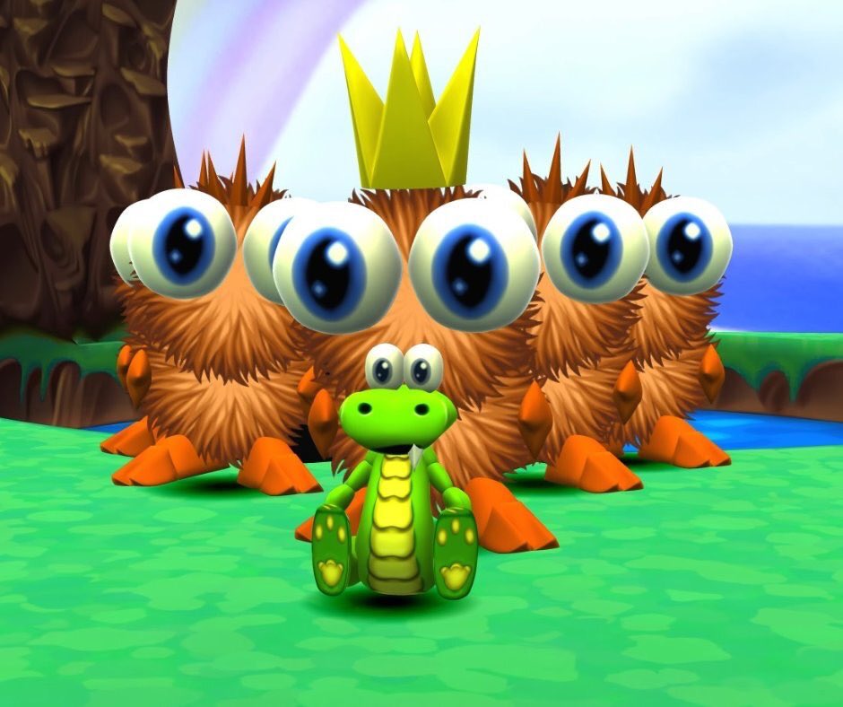 The whole family is coming to <a href="/Steam/">Steam</a>!

Wishlist Croc Legend of the Gobbos today, and help Croc save his Gobbo family!  💚

Wishlist here: store.steampowered.com/app/3043940

#ScreenshotSaturday #Steam #SteamGames