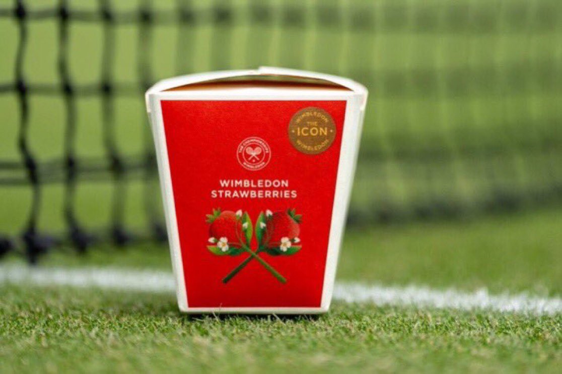freedom_007__'s tweet photo. 🍓🎾 @EarthshotPrize winner @notpla is serving up the iconic #Wimbledon strawberries and cream in their sustainable and biodegradable boxes!
As part of this year's Wimbledon Championships, #notpla are supplying their seaweed-coated boxes to @compassgroupuk, the official caterers of The Championships!
#PrinceWilliam #PrincessCatherine