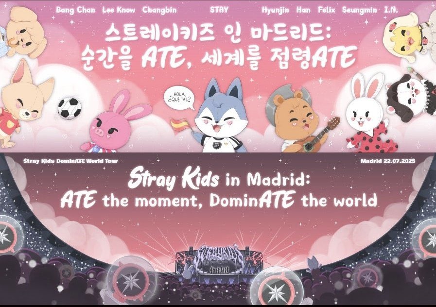 No voy a sostener ningún otro banner que no sea estos dos, y los fans harán todo lo posible para que les lleguen a los chicos. Lo tengo clarísimo.