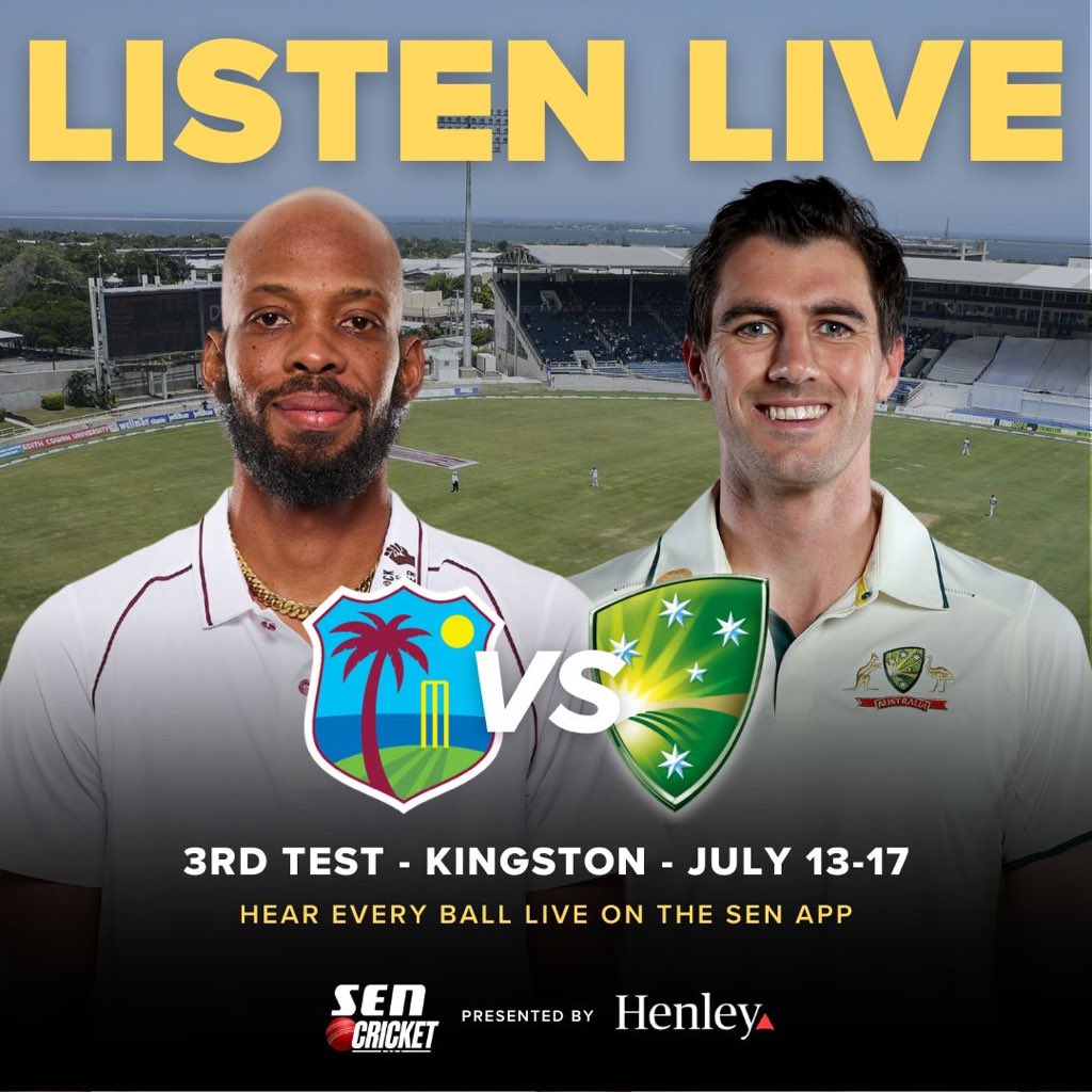 First ball at 4.30am (EST) in Australia. It’s hot and humid, hopefully the rain stays away!