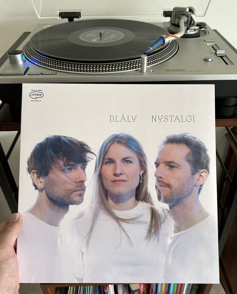 One of my favourite jazz set-ups is piano/bass/drums, and here’s a great contemporary Danish example: Blåly’s Nystalgi long player released by always reliable April Records. Upbeat, airy, light, playful, excellent.