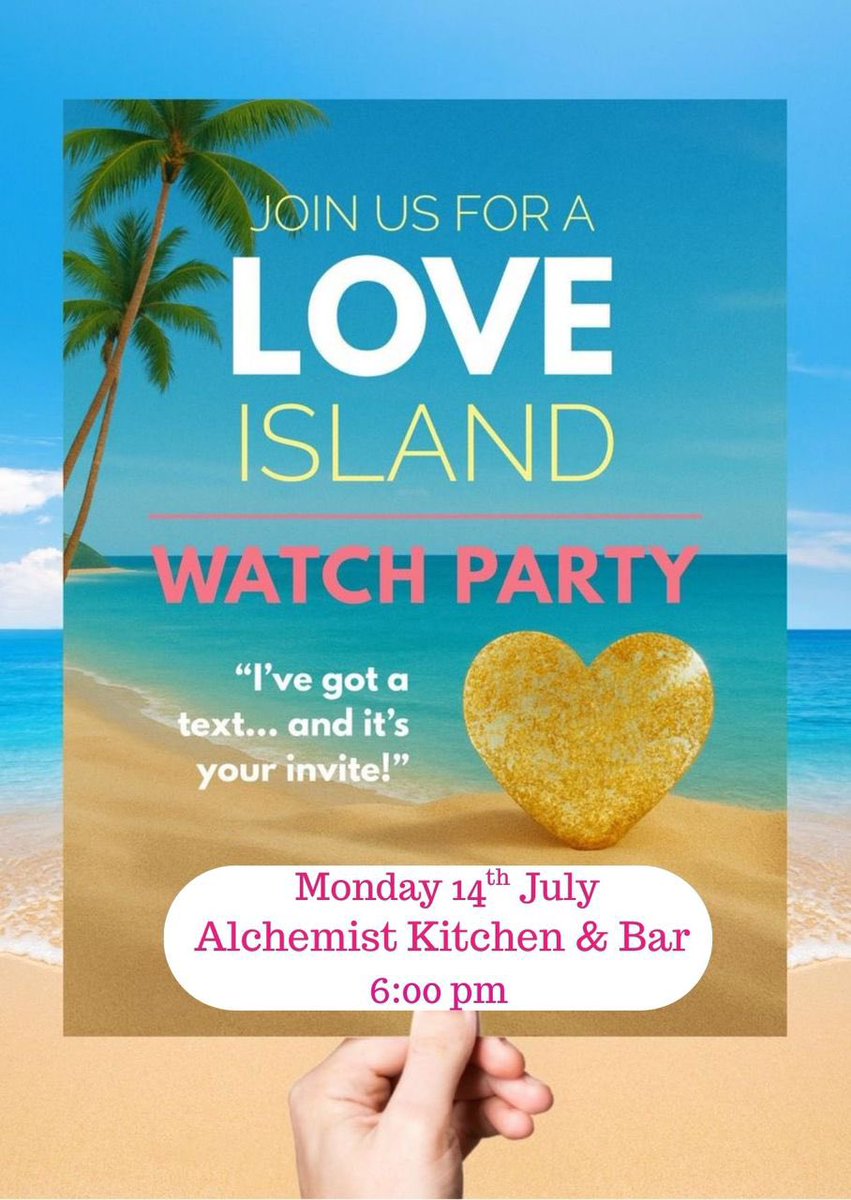 Love Island watch party anyone? 🥳🥳🥳

Reserve your fav table here &gt;&gt; tinyurl.com/8srby6ku