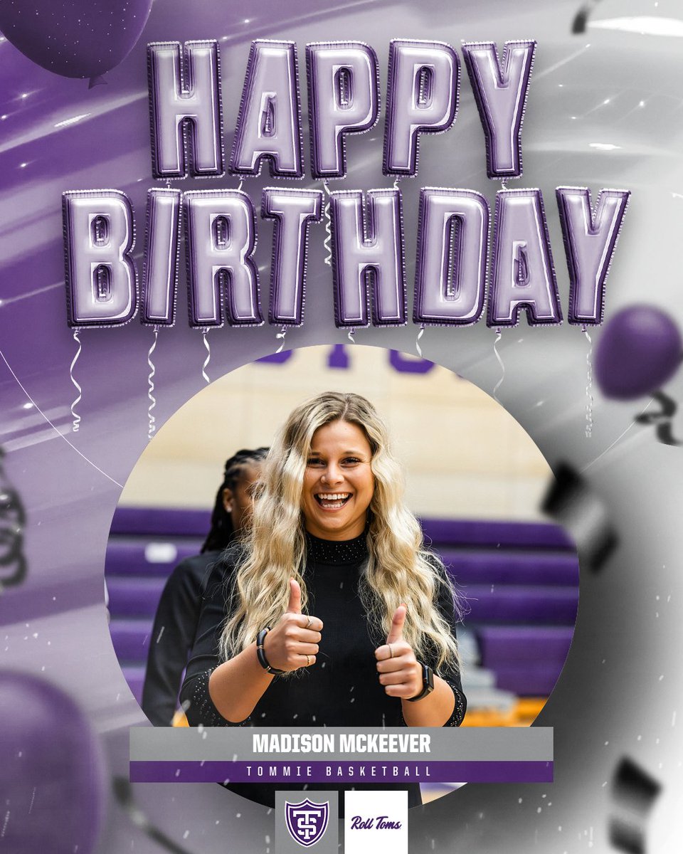 Oh! Back-to-back staff birthdays!

Happy birthday Coach McKeever!

#RollToms #WeOverMe