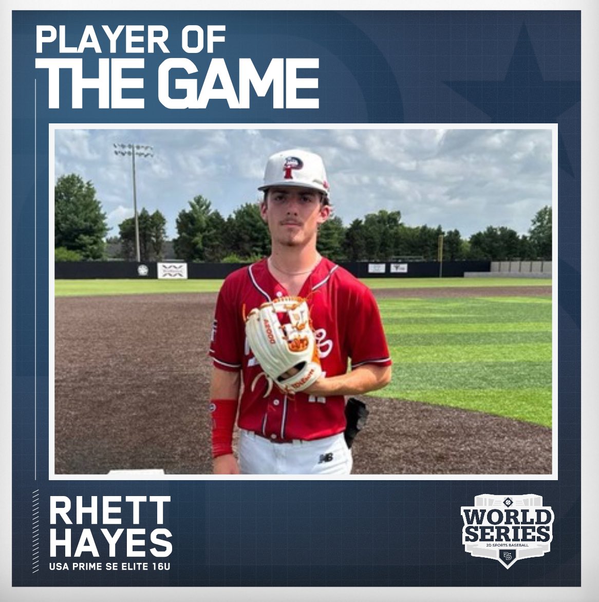 ⭐️ Player of the Game ⭐️ 

Rhett Hayes 
USA Prime SE Elite 16U 

#NashvilleWS