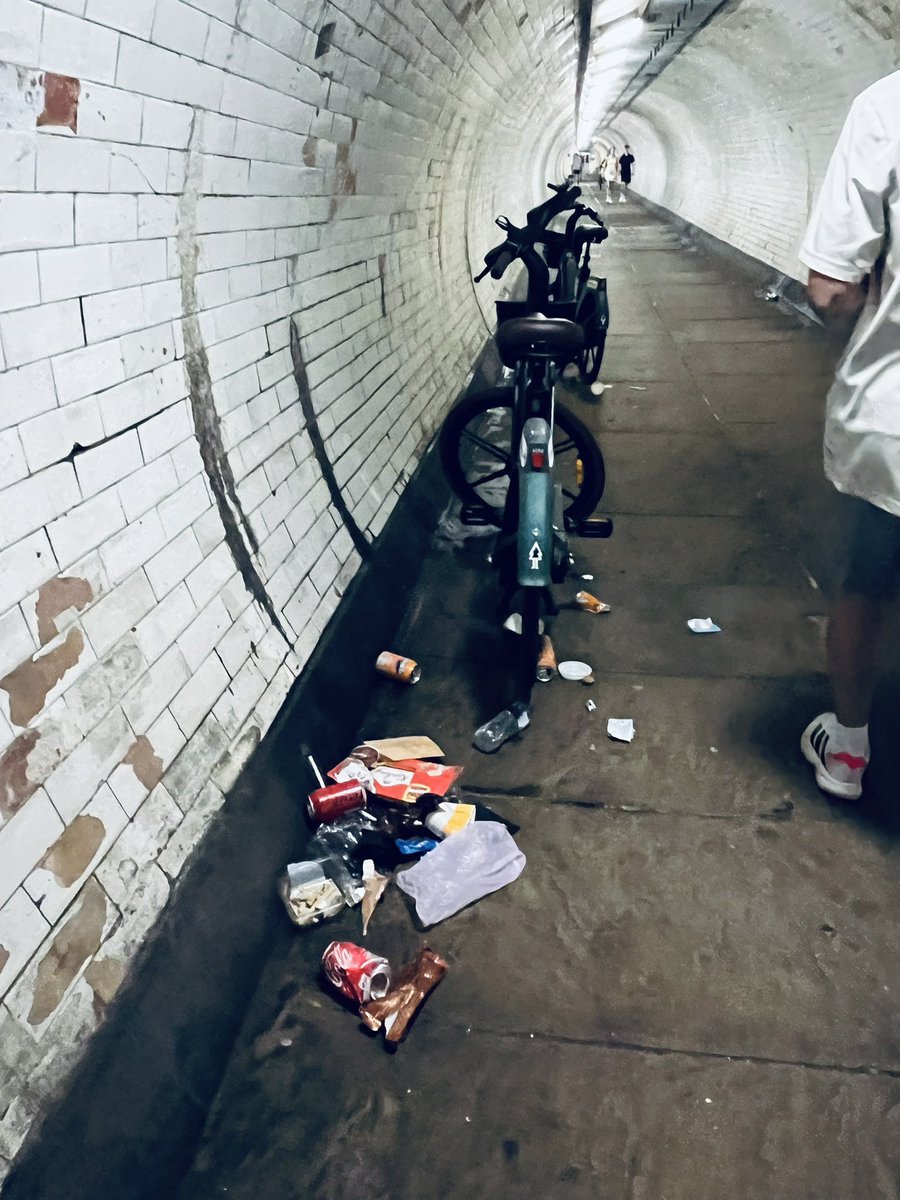 EscalateCSDLR's tweet image. The usual issues with abandoned Lime bikes and now Forest bikes which have been here for nearly a week (we’ve contacted them). @limebike - your plan to ensure bikes cut out before they reach this tunnel isn’t working. However, we think lift repairs are a priority!