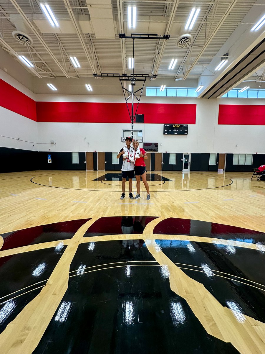 Guests had the chance to test out top secret Raptors technology and the highest scorers in each group walked away with tickets to the home opener! ⛹🏻‍♂️