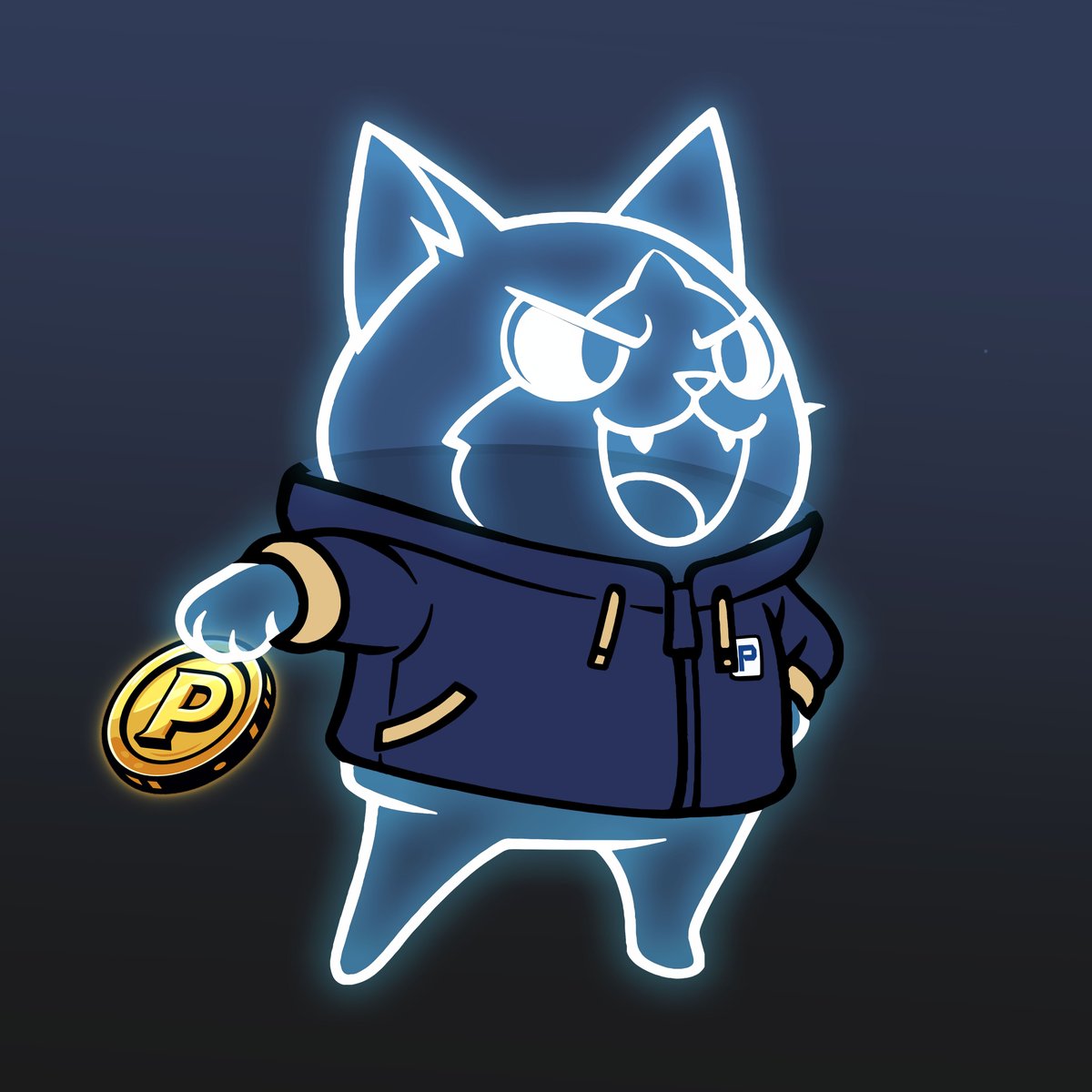 Gmeow! Chip was here 🌀✨