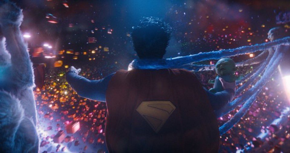 PabloPlanovsky's tweet image. Una decepción la nueva película de Superman: es estéticamente horrible (parece un videojuego), ideológicamente cobarde, narrativamente torpe, banal, cínica, interminable, e infantil en el peor sentido posible. No me gustó.